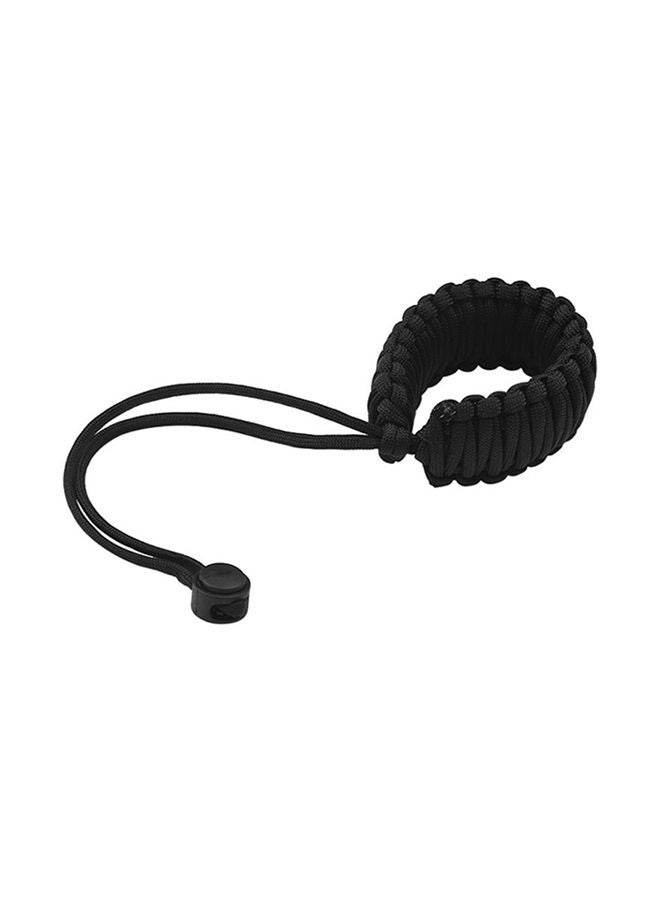 ANDOER Adjustable Paracord Camera Wrist Strap Black  - Image 1