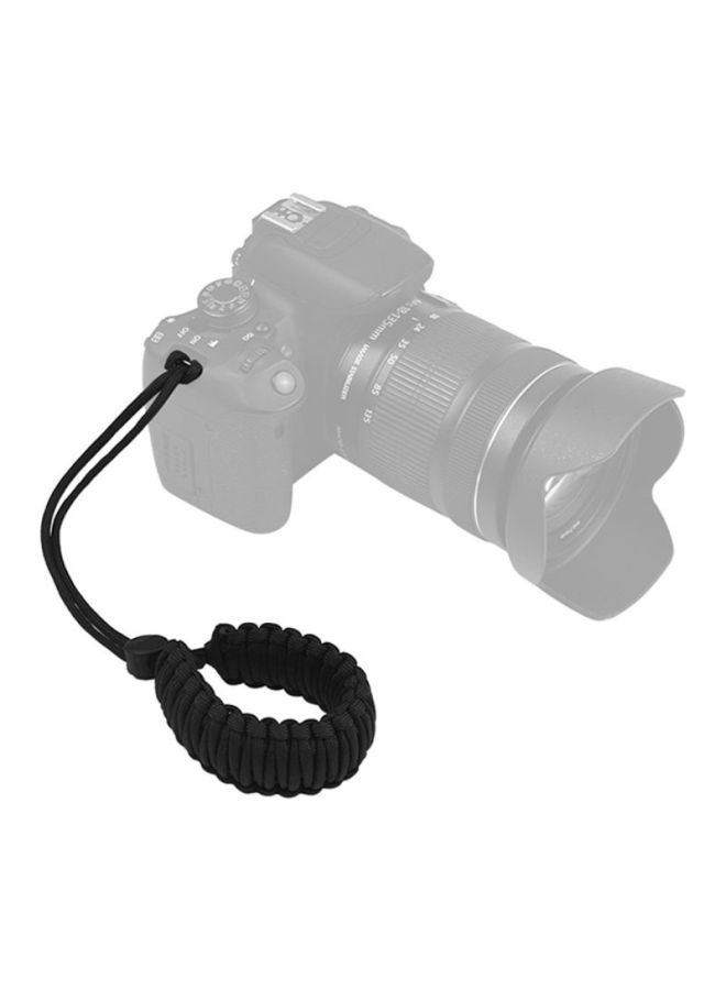 ANDOER Adjustable Paracord Camera Wrist Strap Black  - Image 3