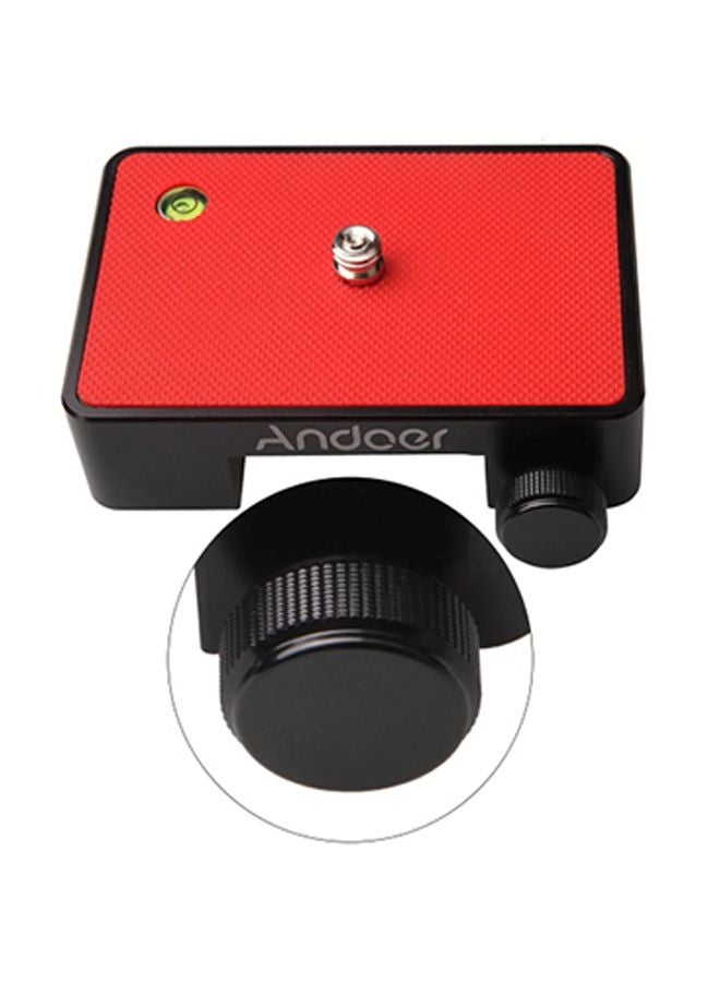 ANDOER Slider Track Rail Stabilizer For DSLR Camera Red/Black  - Image 3