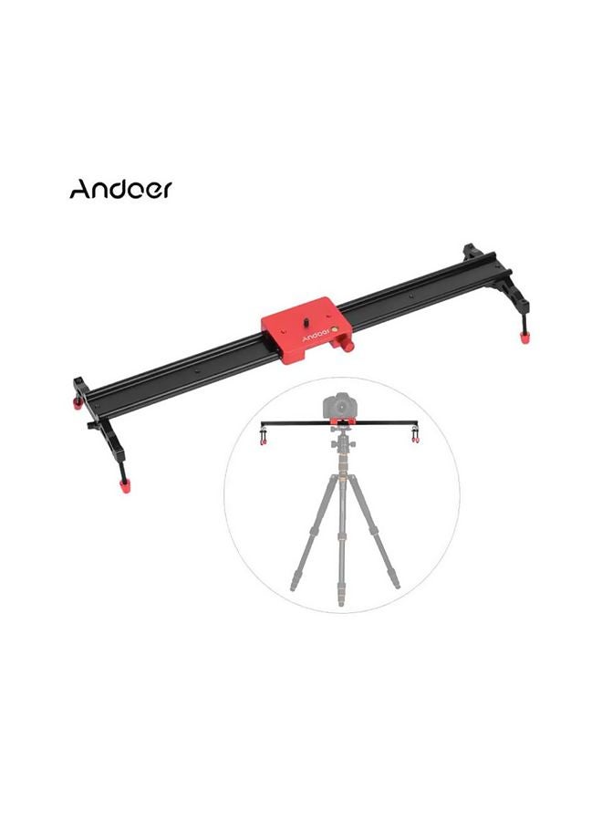 ANDOER Slider Track Rail Stabilizer For DSLR Camera Red/Black  - Image 2