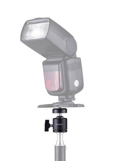 ANDOER Mini Tripod Metal Ball Head Adapter Ballhead Mount With 1/4 Inch Screw And 1/4 Inch Screw Hole Black/Silver  - Image 5