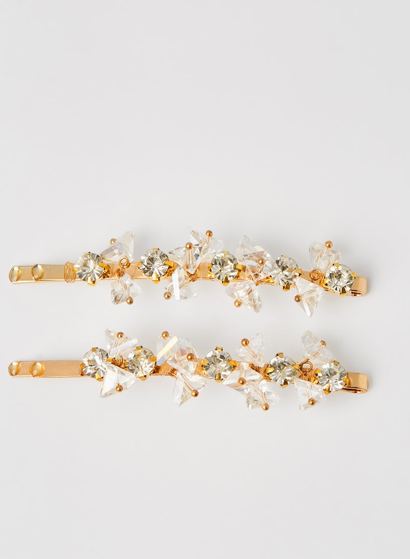 2-Piece Hair Jewellery Pin Set