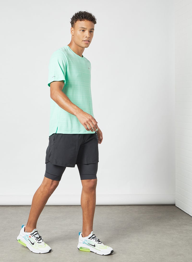 Nike - Dry Yoga Shorts Black/Iron Grey - Image 1