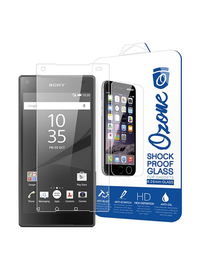 Ozone Tempered Glass Screen Protector For Sony Xperia M4 Clear