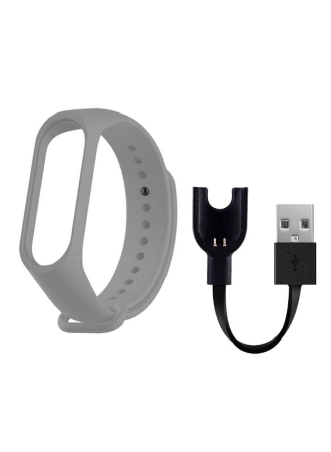 MARGOUN Replacement Strap For Xiaomi Grey  - Image 1