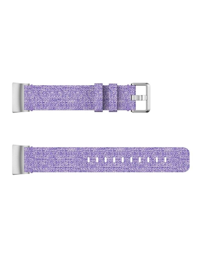 Voberry Replacement Strap Band For Fitbit Charge 3 Purple - Image 2
