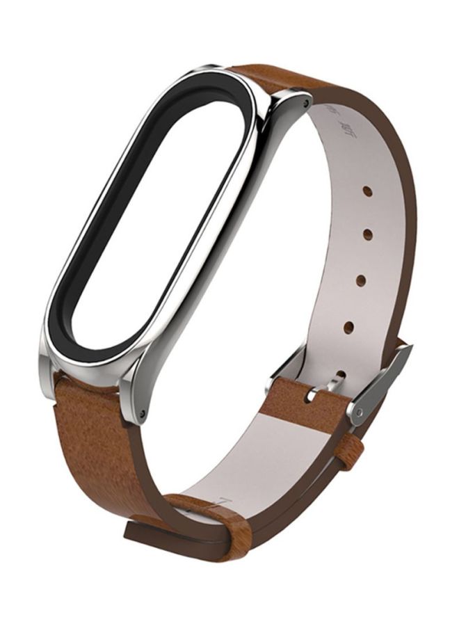 Voberry Replacement Band For Xiaomi Mi Band 3 Brown - Image 1