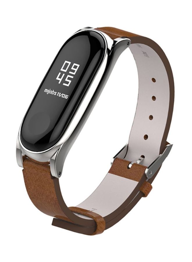 Voberry Replacement Band For Xiaomi Mi Band 3 Brown - Image 2