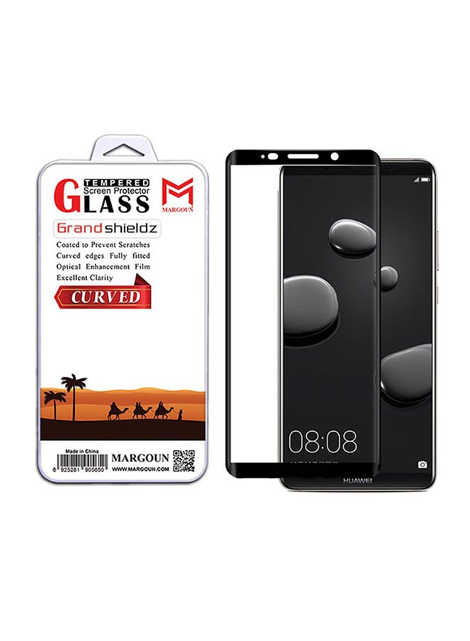 MARGOUN Grand Shieldz Tempered Glass Screen Protector For Huawei Mate 10 Pro Black/Clear - Image 2