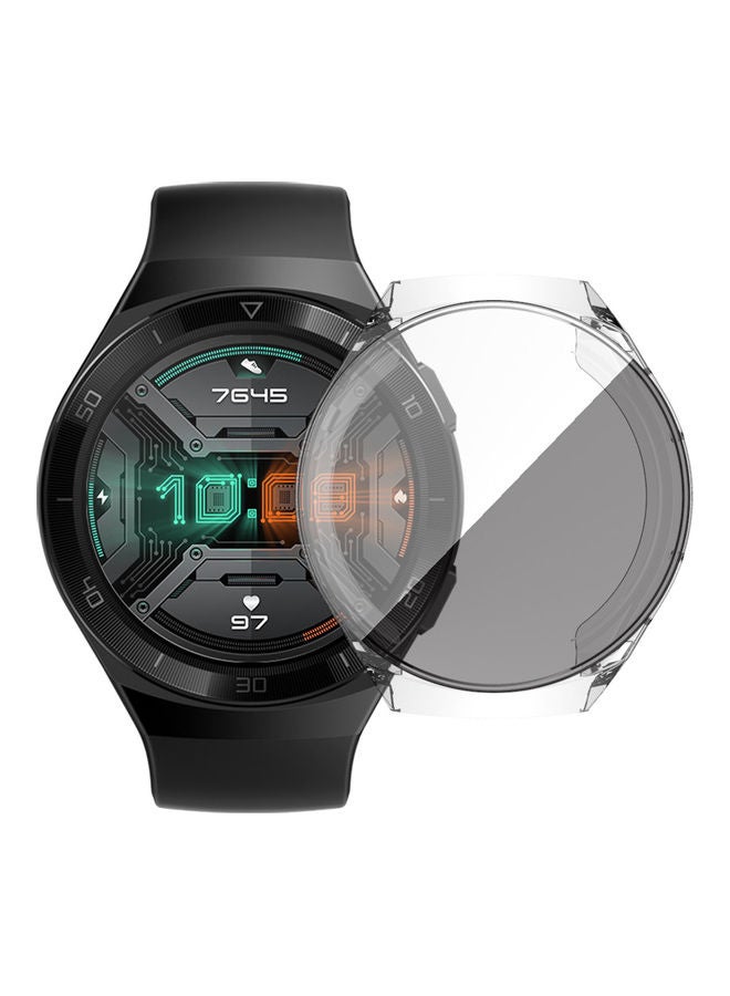 Generic TPU Smart Watch Case Protector Compatible For Huawei GT 2e Clear  - Image 2