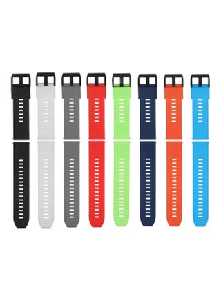 8-Piece Replacement Silicone Smartwatch Band - 22mm Multicolour - v1617419027/N46021213A_1