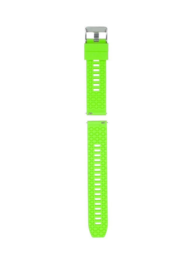 Silicone Replacement Strap Light Green - Image 3