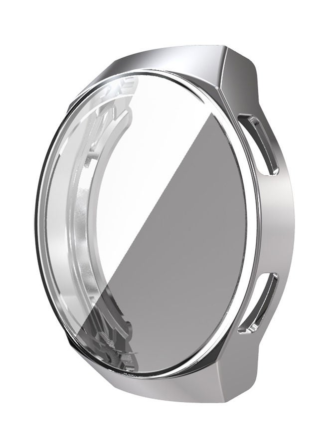 TPU Smart Watch Case Protector Compatible For Huawei GT 2e Silver - Image 3