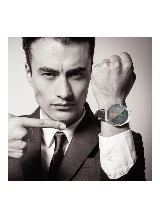 TPU Smart Watch Case Protector Compatible For Huawei GT 2e Silver - Image 5