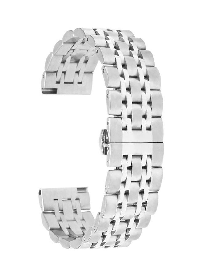 Stainless Steel Watch Bands Buckle Silver - Image 1