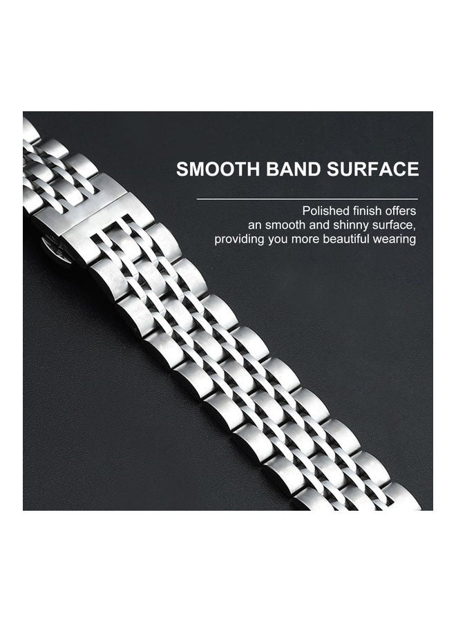 Stainless Steel Watch Bands Buckle Silver - Image 3