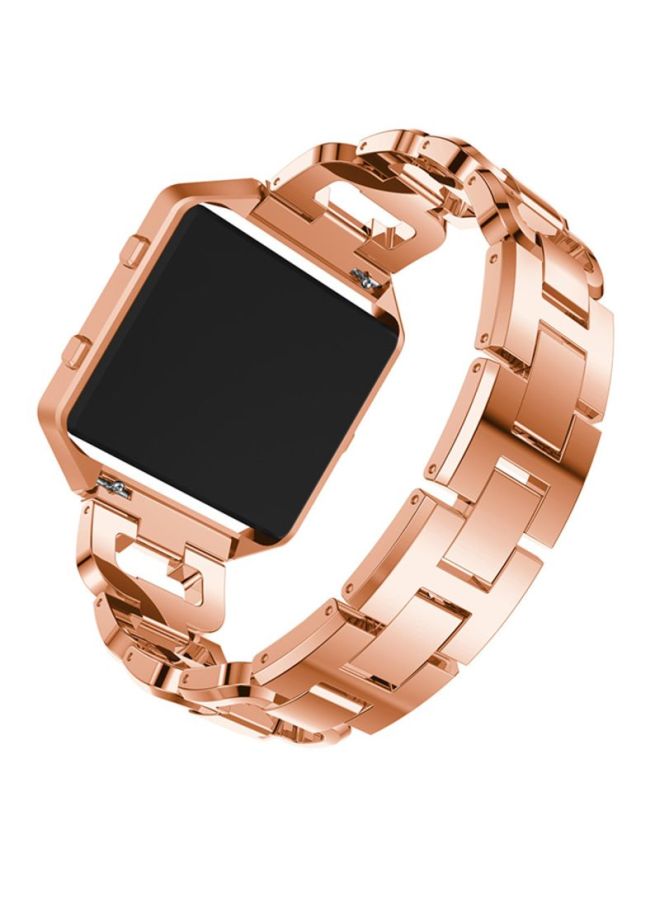 Voberry Replacement Band Strap For Fitbit Blaze Rose Gold - Image 2