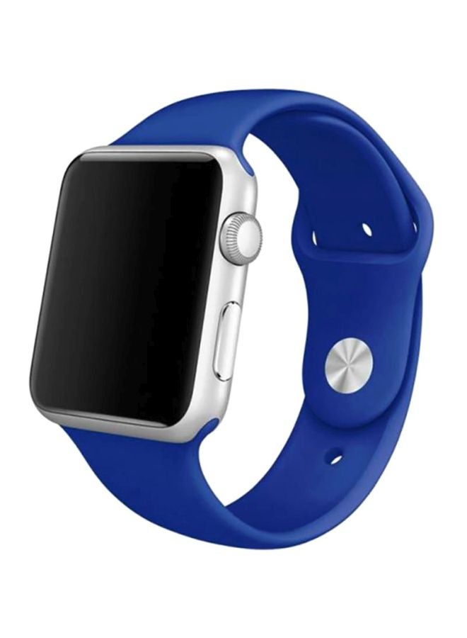 Voberry Replacement Band For Apple Watch Series 1/2 42mm Blue - Image 1