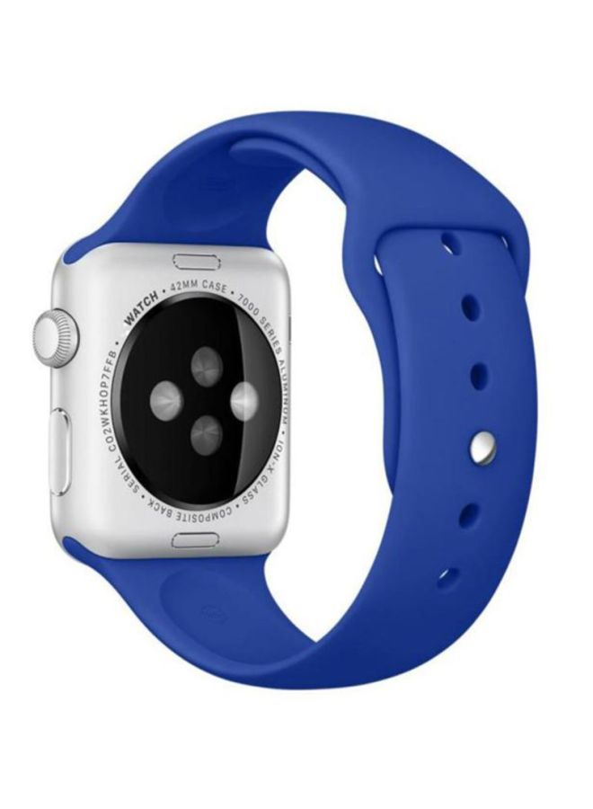 Voberry Replacement Band For Apple Watch Series 1/2 42mm Blue - Image 2