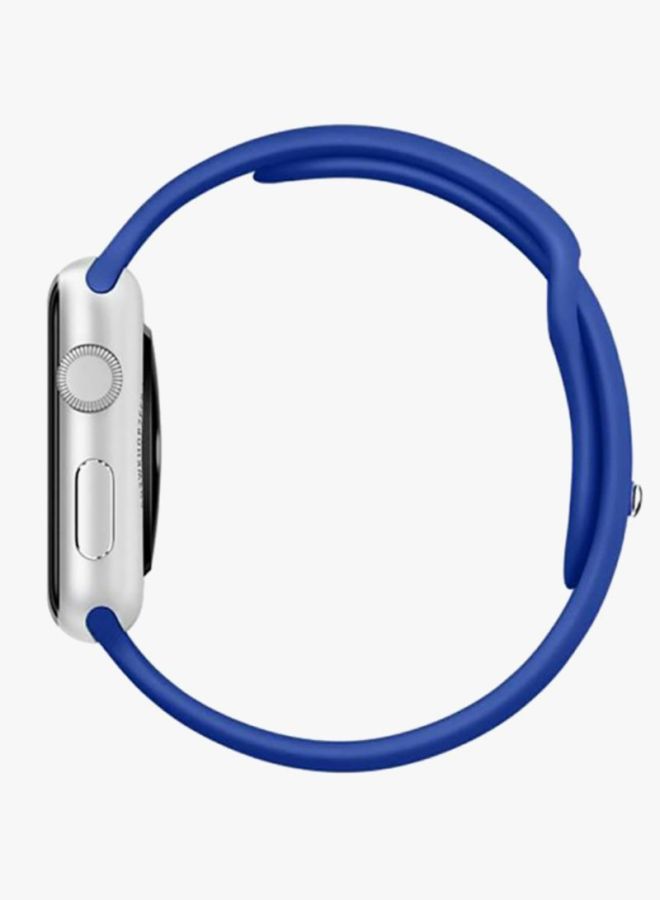 Voberry Replacement Band For Apple Watch Series 1/2 42mm Blue - Image 3