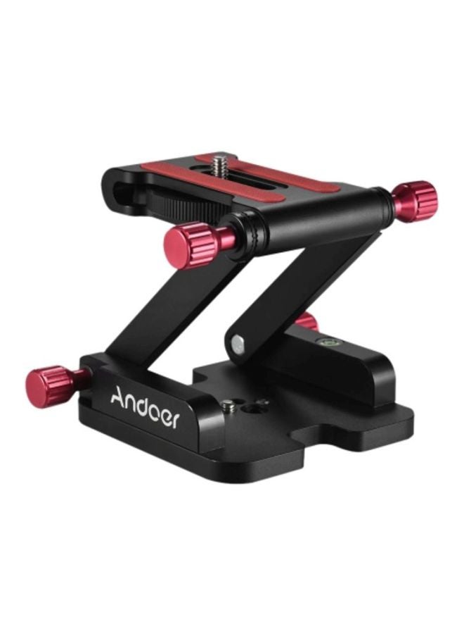 ANDOER Quick Release Plate Camera Ball Head Black/Red/White - Image 1