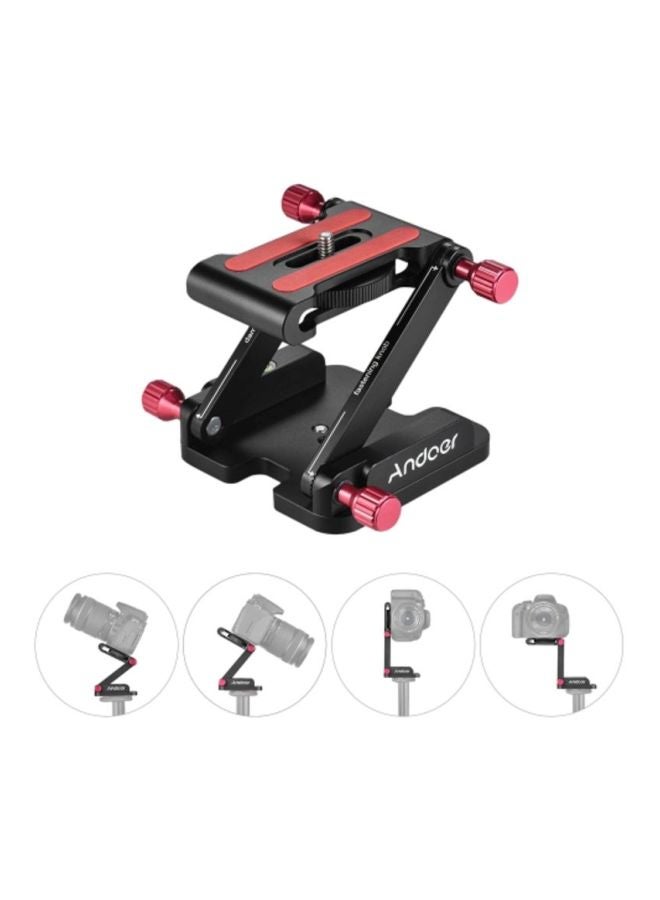 ANDOER Quick Release Plate Camera Ball Head Black/Red/White - Image 5