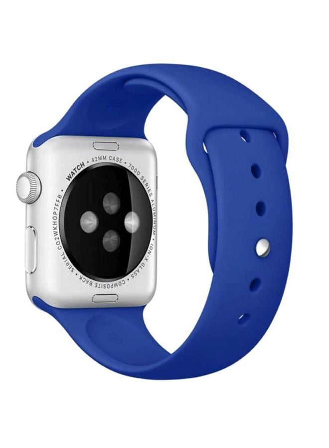 Voberry Replacement Band For Apple Watch Series 1/2 38mm Blue - Image 1