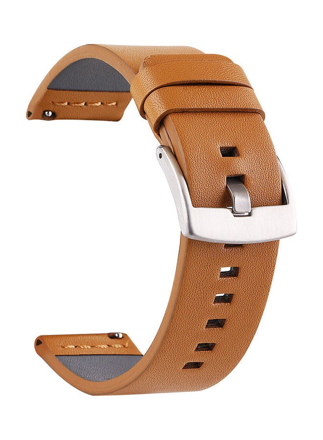 22mm Replacement Strap For Huawei Watch GT 2 Brown - Image 1