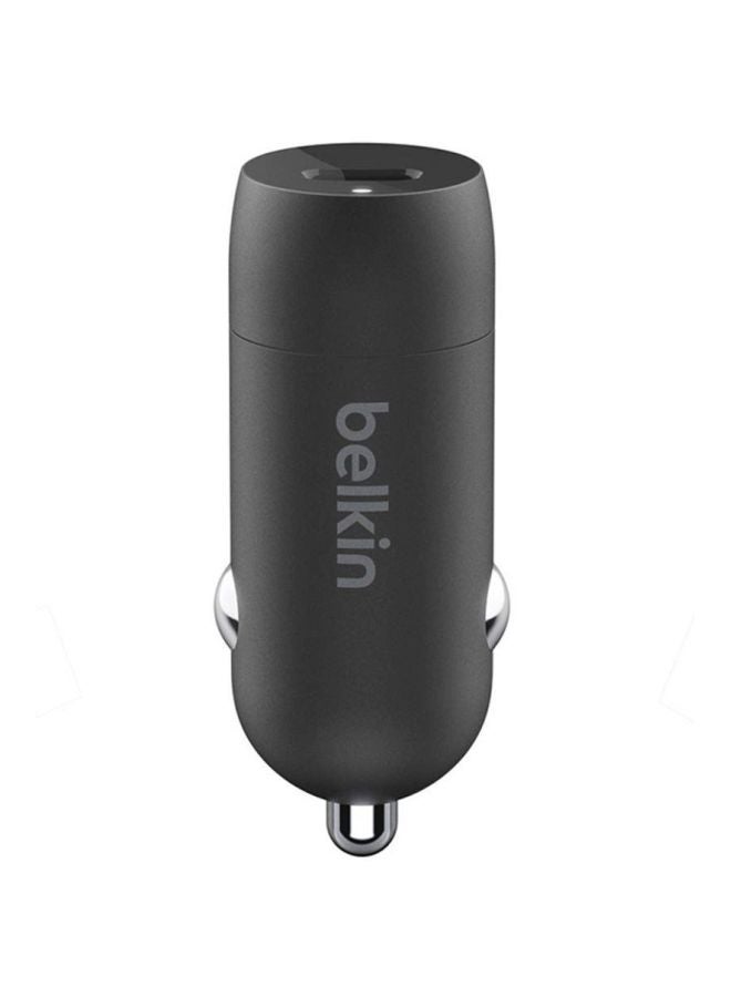 belkin - USB Car Charger With Lightning USB To Cable - Image 1