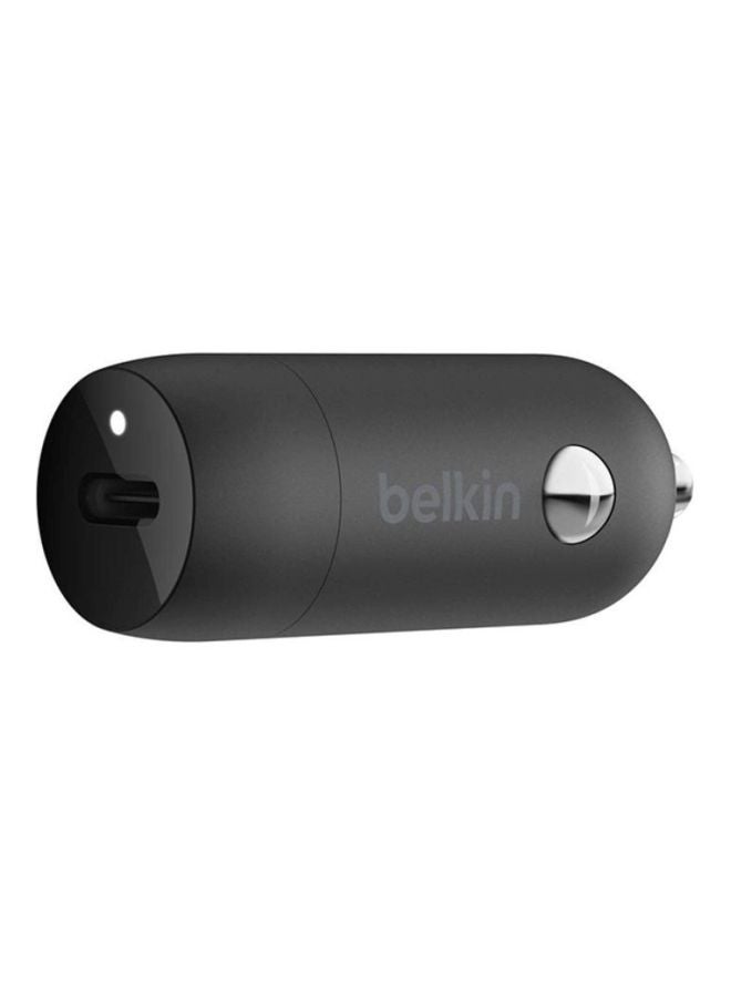 belkin - USB Car Charger With Lightning USB To Cable - Image 1