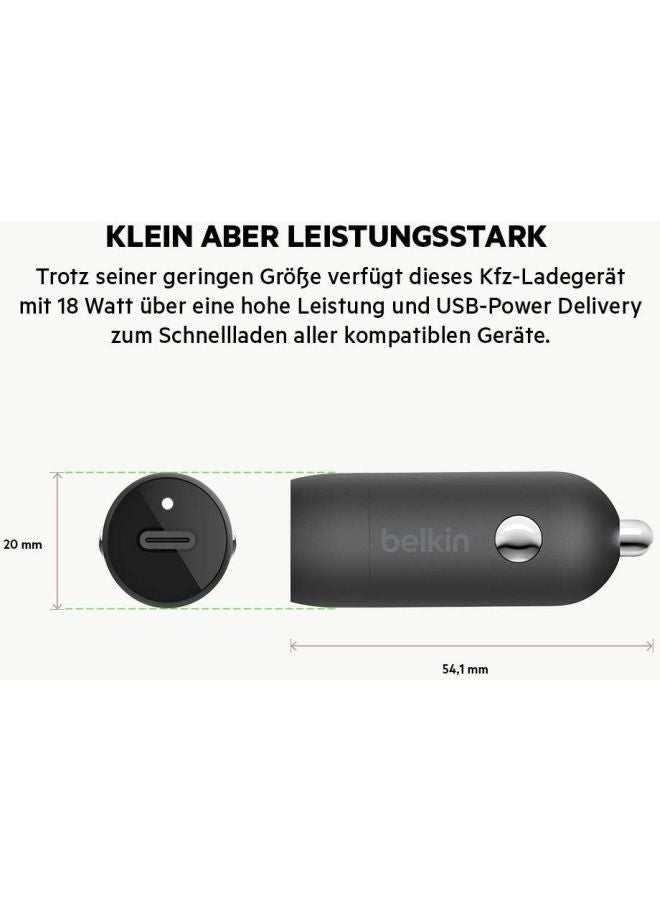 belkin - USB Car Charger With Lightning USB To Cable - Image 1