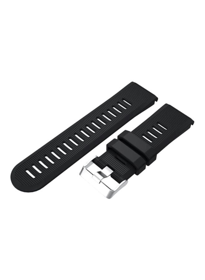 Voberry Replacement Watch Band For Garmin Fenix 5X Plus Black - Image 1
