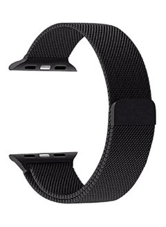 Stainless Steel Milanese Loop Band Black