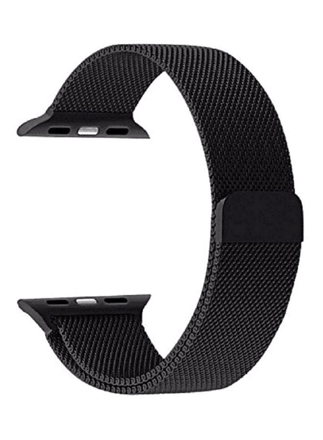 MARGOUN - Stainless Steel Milanese Loop Band Black - Image 1