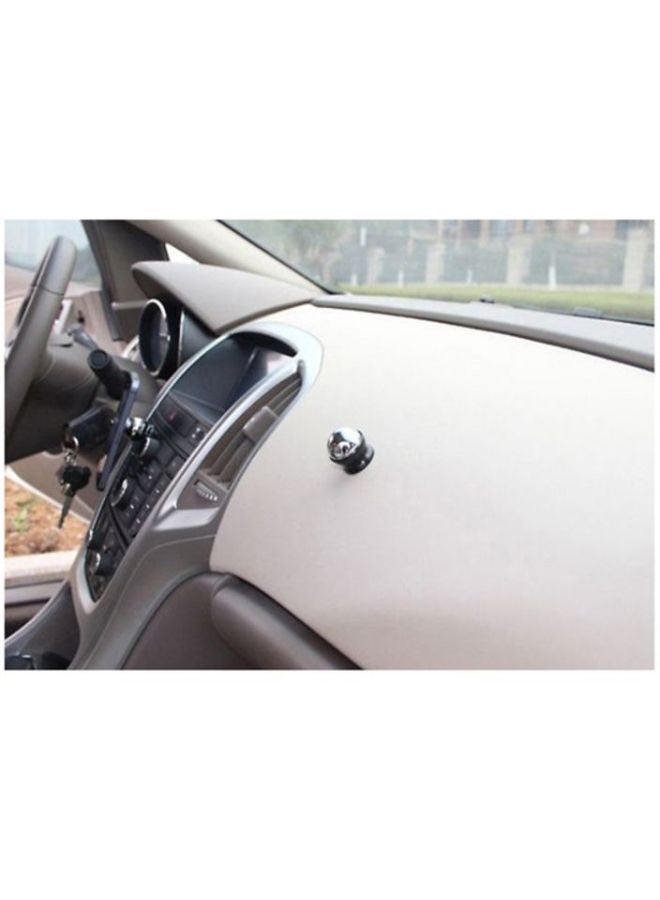 مارجون حامل كرة مغناطيسية لتثبيت الهاتف المحمول بالسيارة أسود/فضي - Image 3