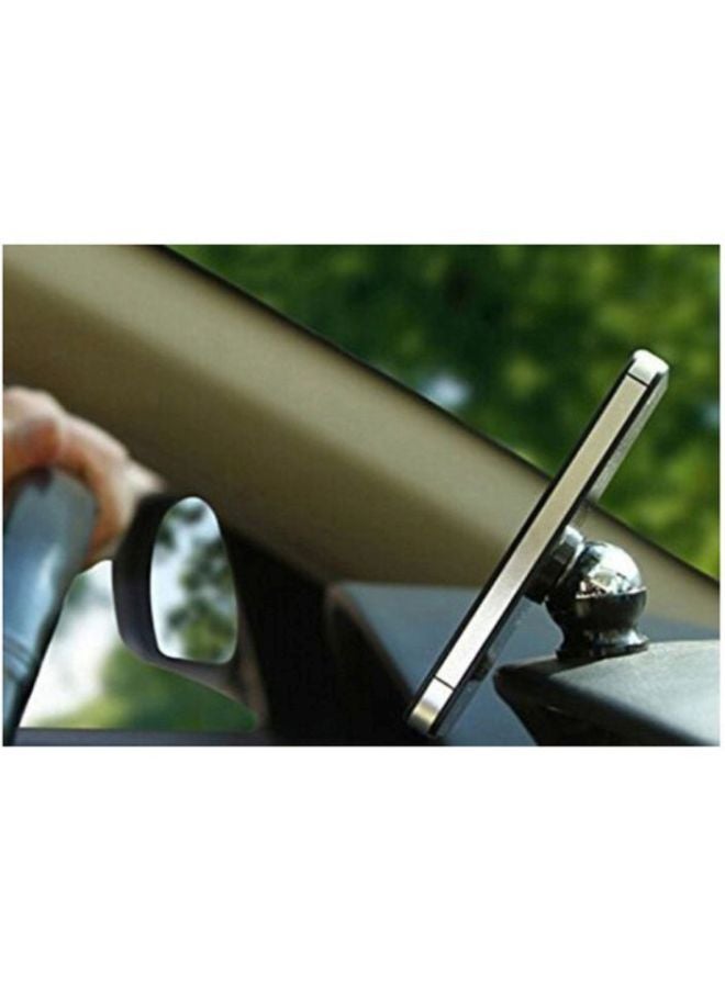 مارجون حامل كرة مغناطيسية لتثبيت الهاتف المحمول بالسيارة أسود/فضي - Image 4