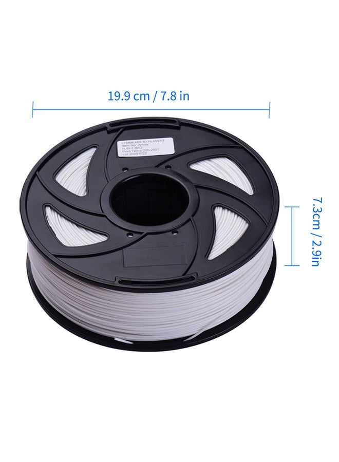 Aibecy 3D Printer Filament White  - Image 4