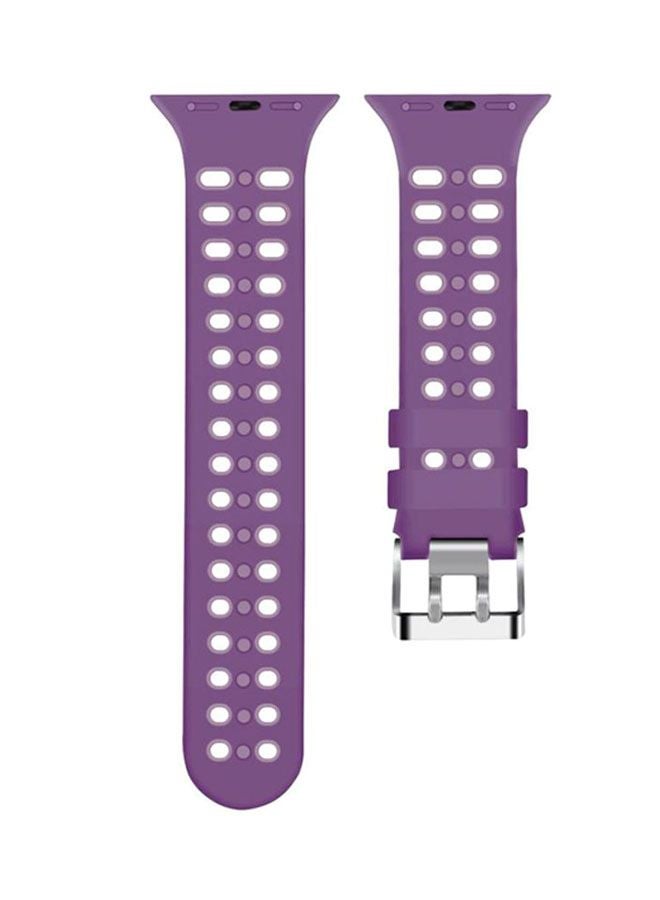 LNKOO Replacement Band For Apple Watch Series 1/2/3/4 44mm Purple - Image 1