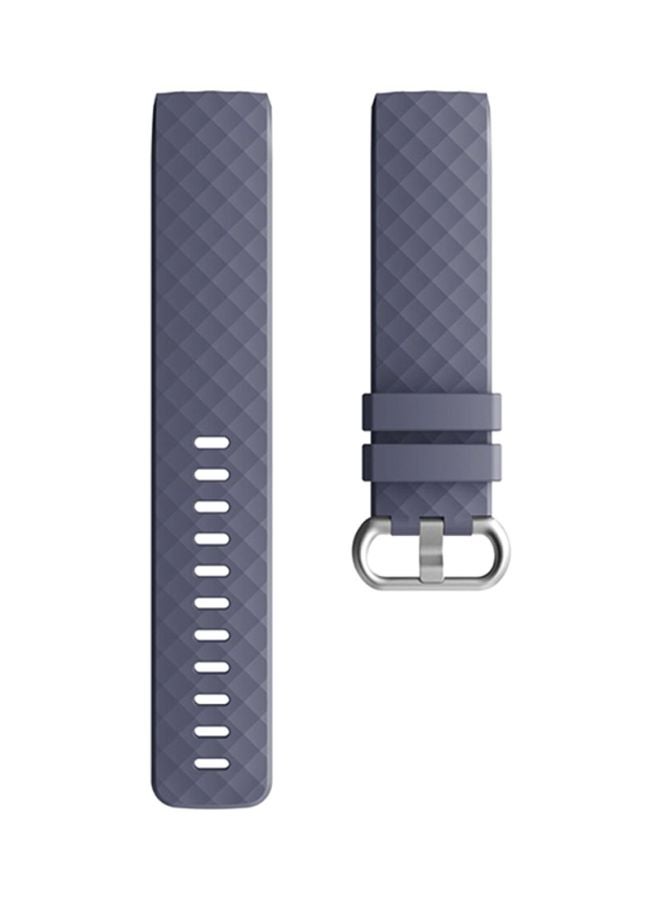Voberry Replacement Strap Band For Fitbit Charge 3 Grey - Image 2
