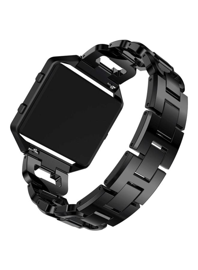 Voberry Replacement Band Strap For Fitbit Blaze Black - Image 2