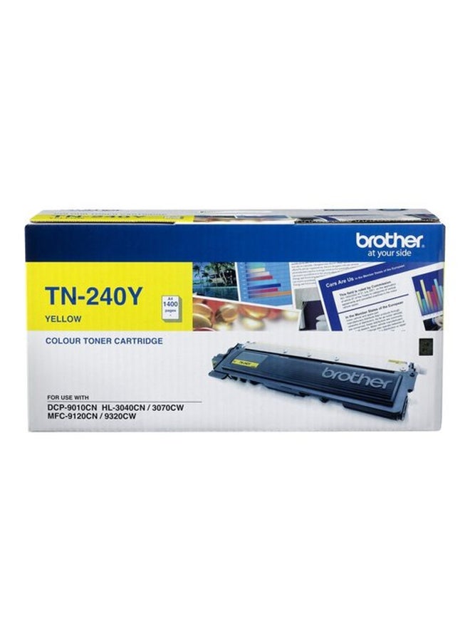 brother TN-240Y Toner Cartridge Yellow  - Image 2
