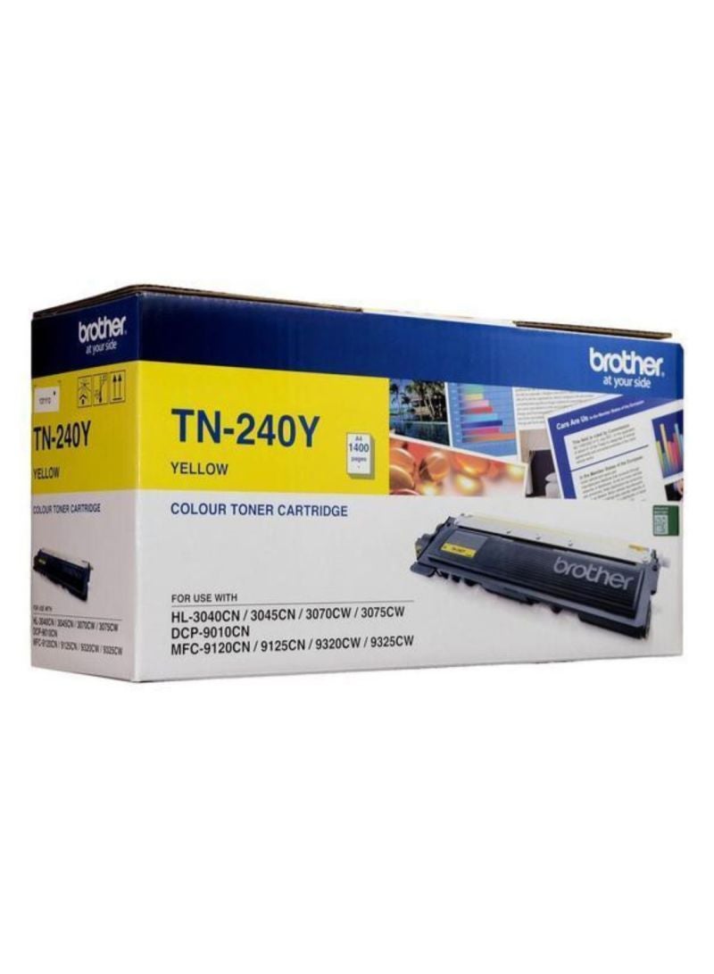 brother TN-240Y Toner Cartridge Yellow  - Image 3