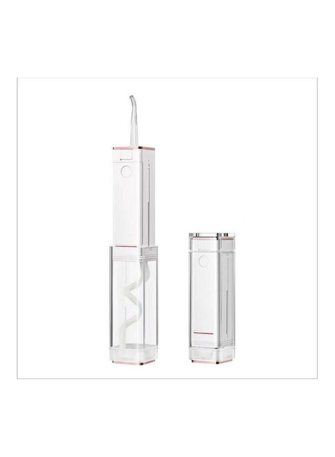 إيزي سو جهاز تنظيف الأسنان بالماء بتصميم مربع صغير أبيض - Image 1