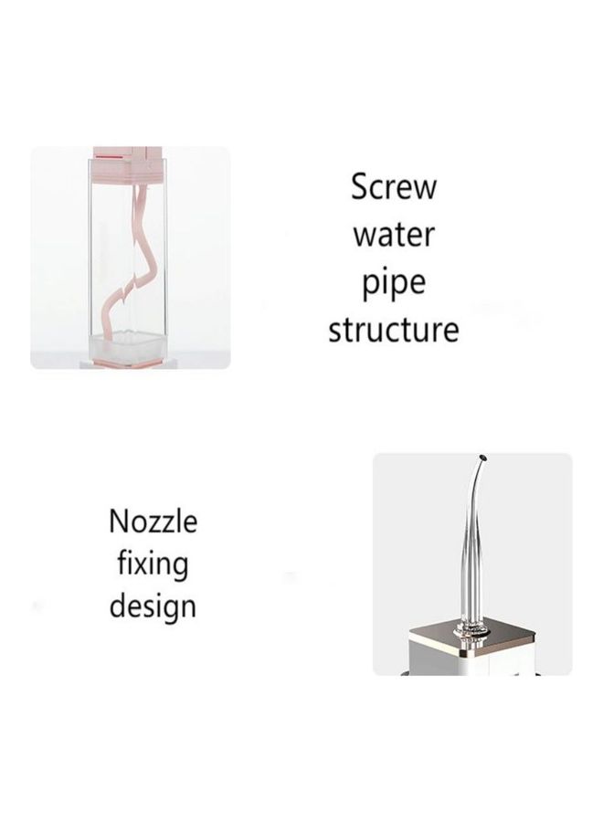 إيزي سو جهاز تنظيف الأسنان بالماء بتصميم مربع صغير أبيض - Image 3