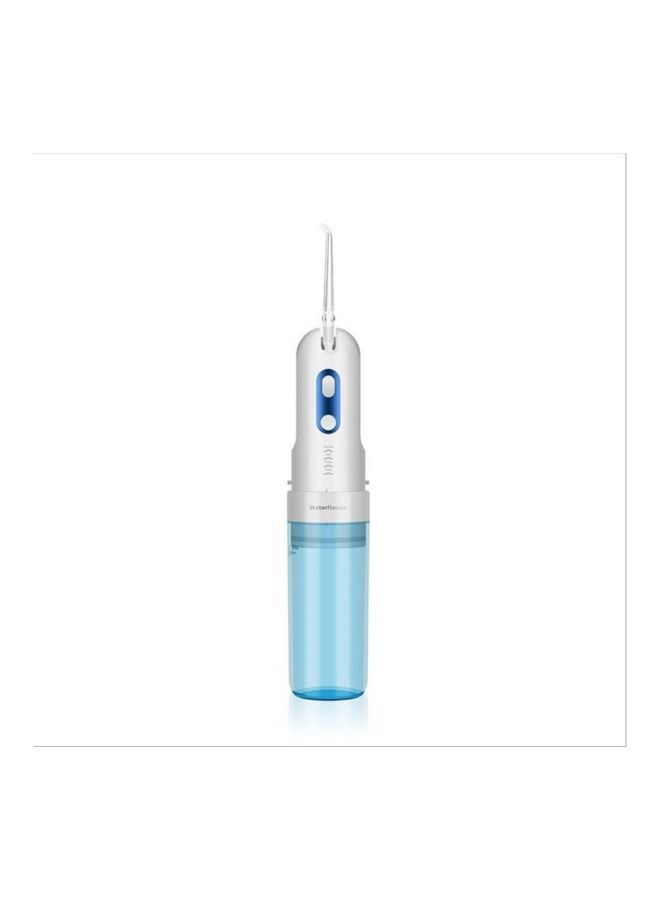 إيزي سو أداة تنظيف ما بين الأسنان بالماء بتصميم محمول أزرق/ أبيض - Image 2