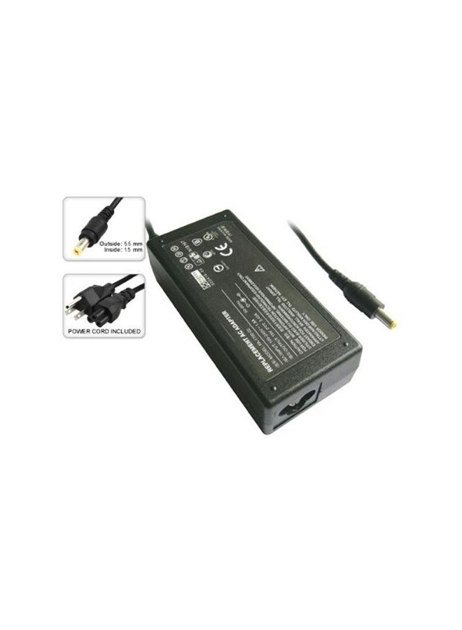 Acer Replacement AC Charging Adapter For Acer Aspire Black - Image 2
