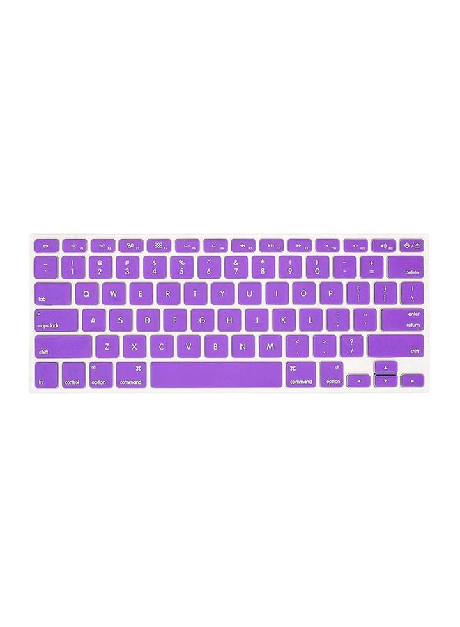 Ozone Arabic English Keyboard UK Layout Skin For Apple MacBook Pro 13-inch/15-inch With Touch Bar Purple - Image 1