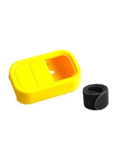 Silicone Rubber Case For GoPro HERO4/HERO3+/HERO3 Remote Controller Yellow/Black