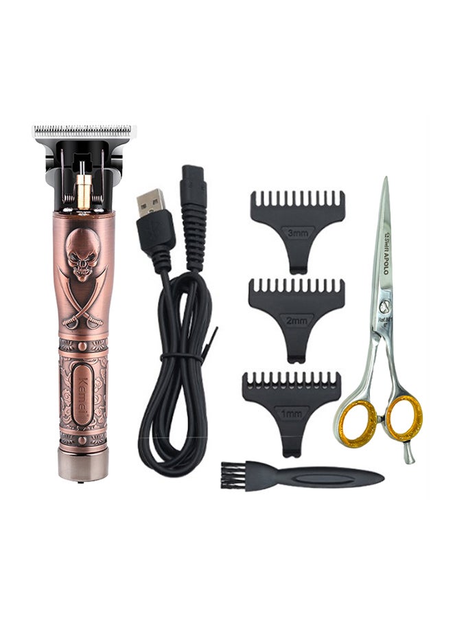 كيمي ماكينة احترافية لتشذيب الشعر بني/أسود/فضي - Image 1