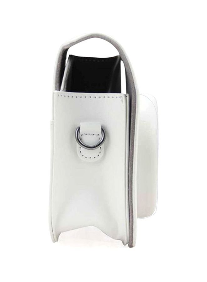 FUJIFILM - Instax Mini 8 PU Leather Camera Case Bag White - Image 1